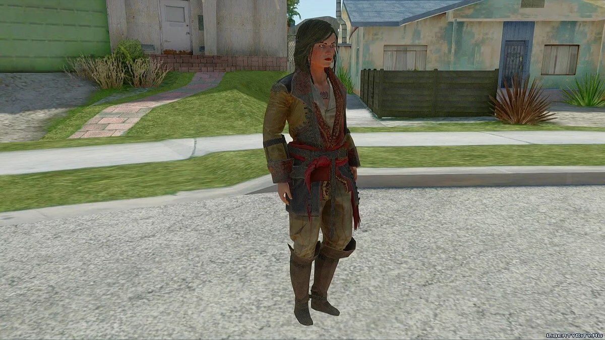 Мэри Рид из Assassin's Creed 4 / GTA San Andreas
