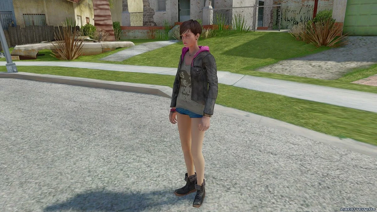 Мойра Бертон из Resident Evil Revelations 2 / GTA San Andreas