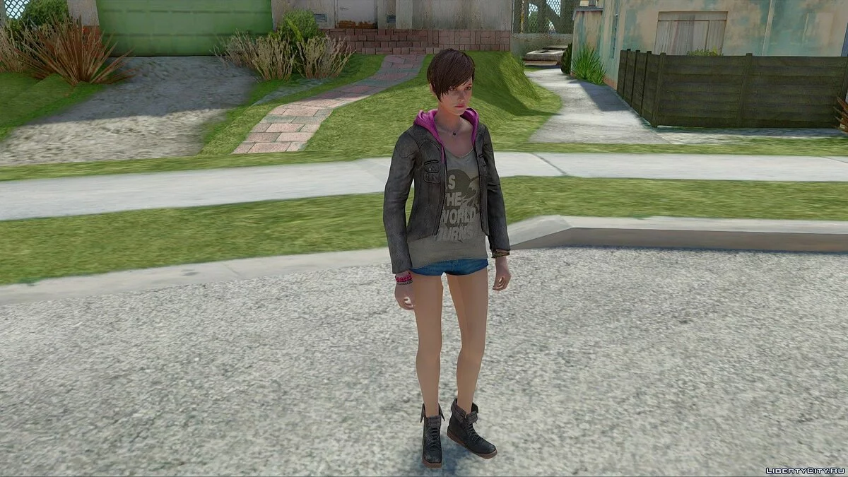 Мойра Бертон из Resident Evil Revelations 2 / GTA San Andreas