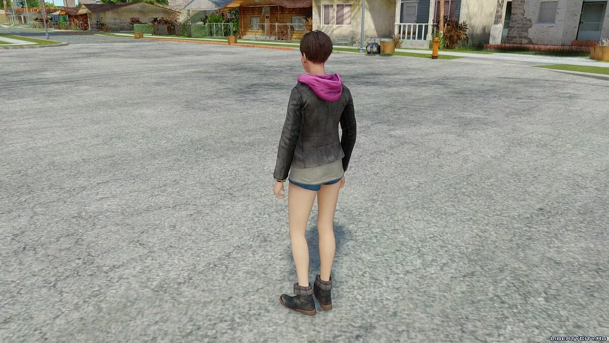 Мойра Бертон из Resident Evil Revelations 2 / GTA San Andreas