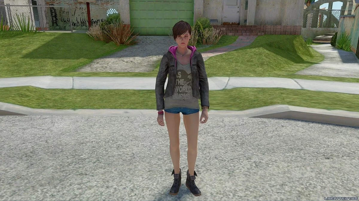 Мойра Бертон из Resident Evil Revelations 2 / GTA San Andreas