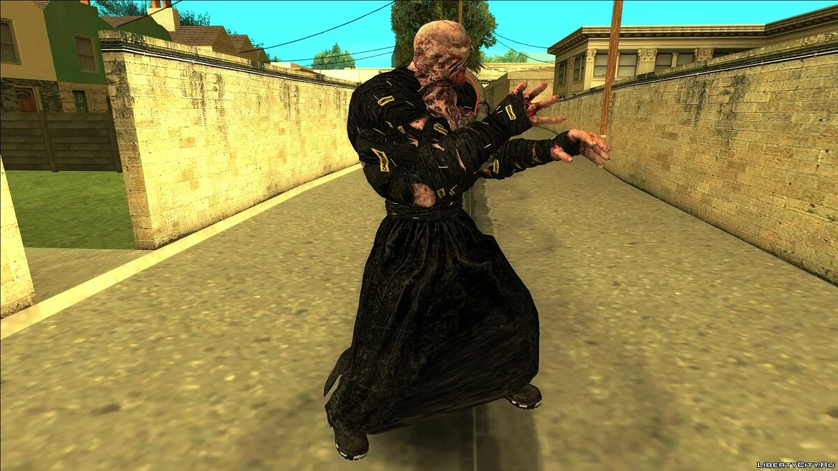 Немезис из RE3 Remake / GTA San Andreas