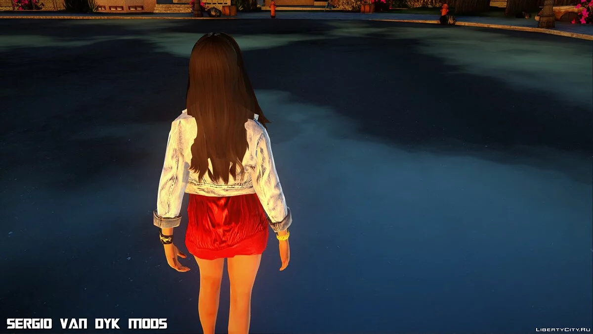 Проститутка в платье из GTA 5 №3 / GTA San Andreas