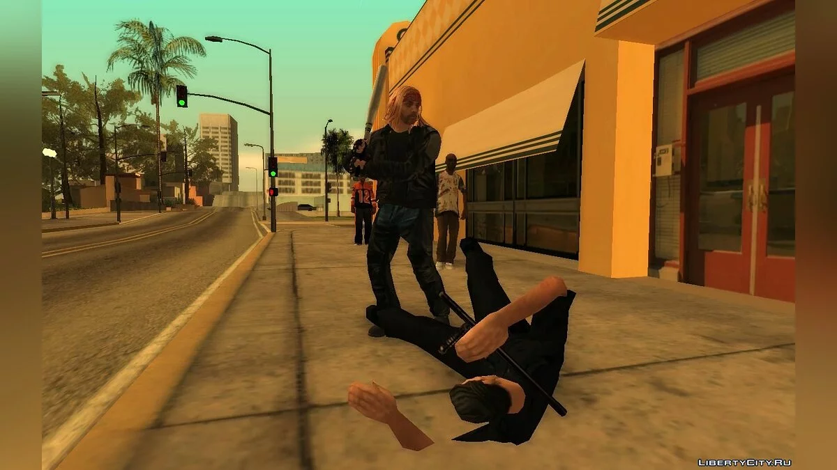 Рандомный скин #206 (Одежда байкера) / GTA San Andreas