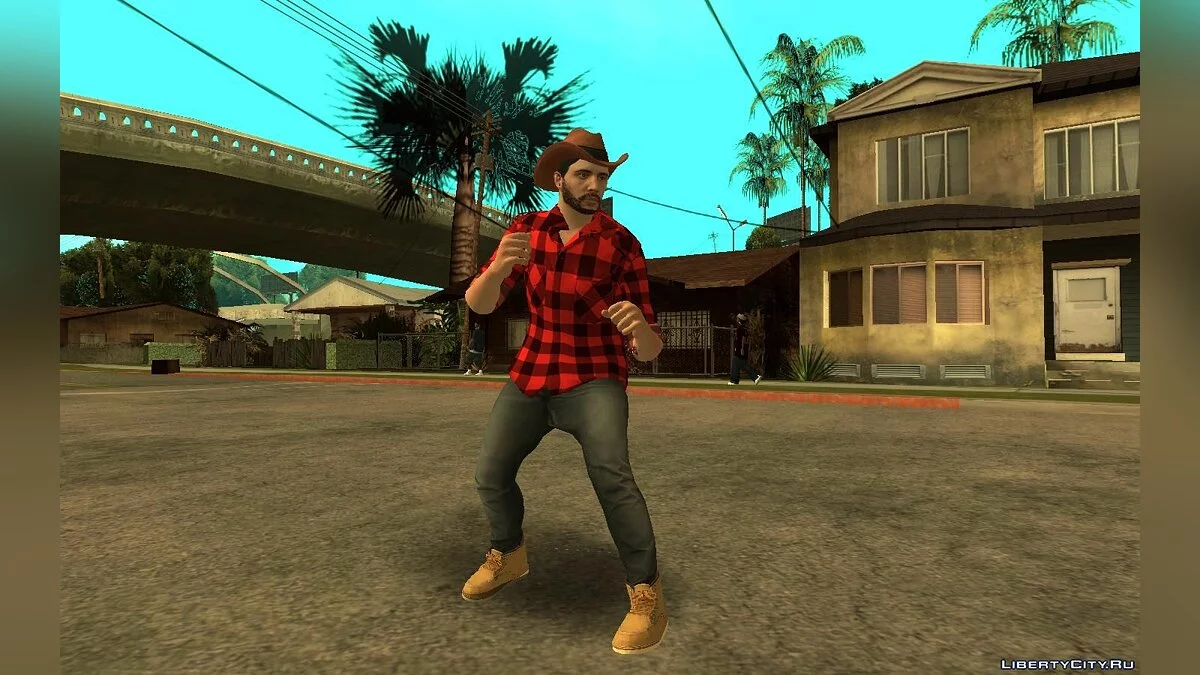 Рандомный скин #22 (сельская одежда) / GTA San Andreas
