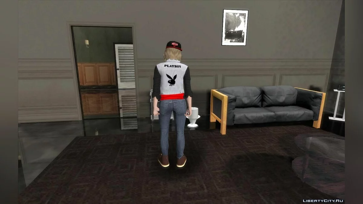 Рандомный скин девушки-блондинки из GTA Online #5 / GTA San Andreas
