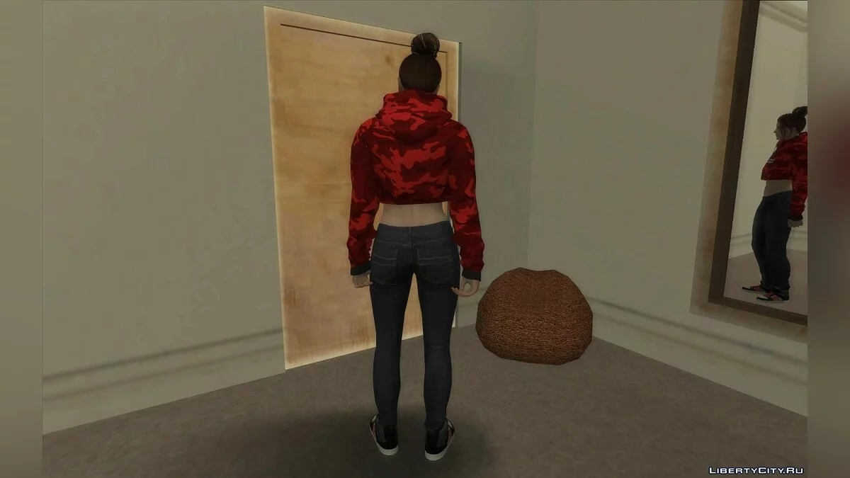 Рандомный скин девушки из GTA Online #6 / GTA San Andreas