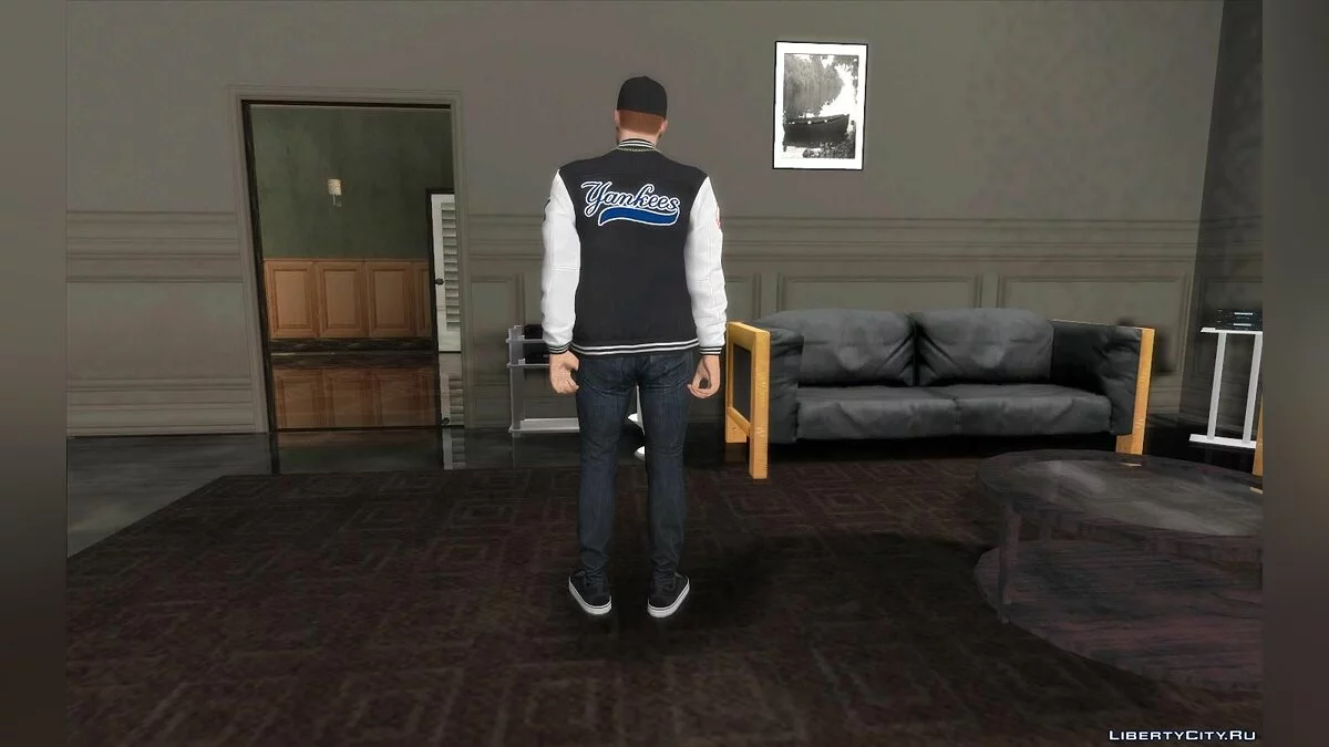 Рандомный скин мужчины из GTA Online #4 - Hotline Yankees NY Lowrider / GTA San Andreas