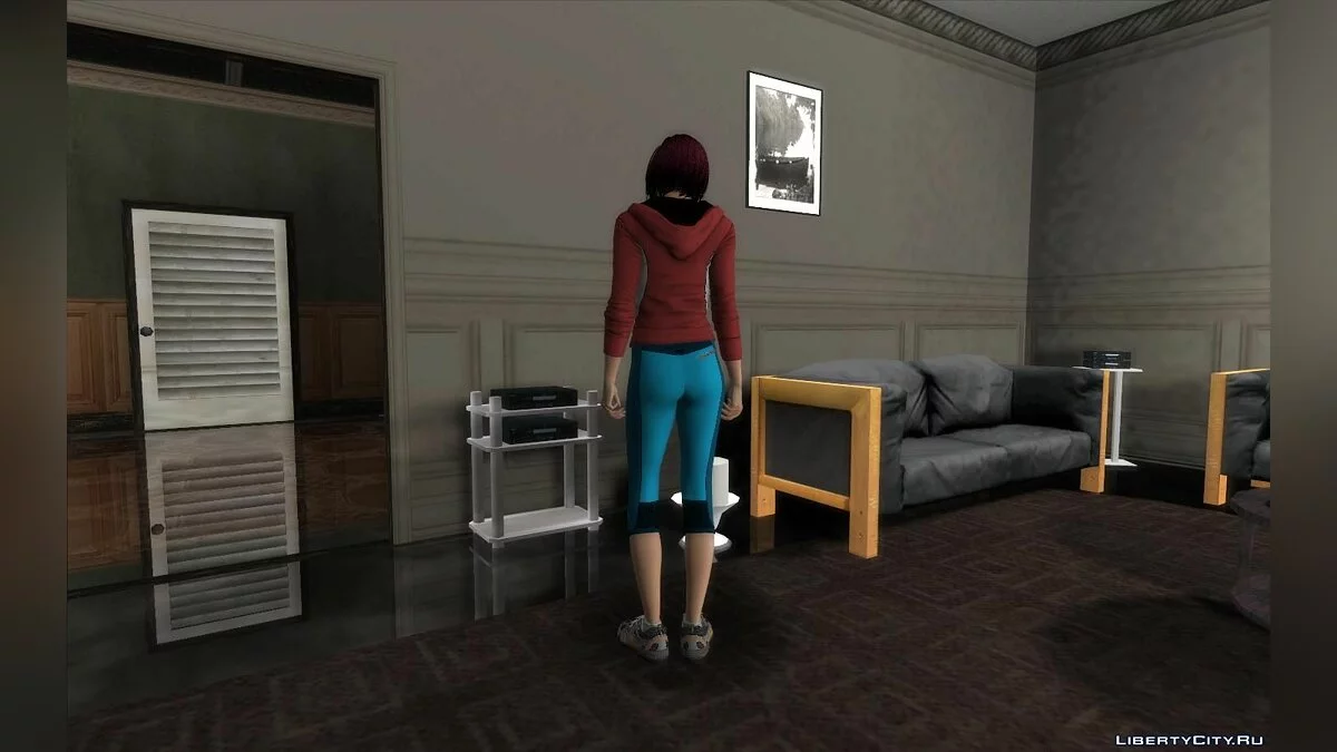 Саманта Гиддингс из игры Until Dawn / GTA San Andreas