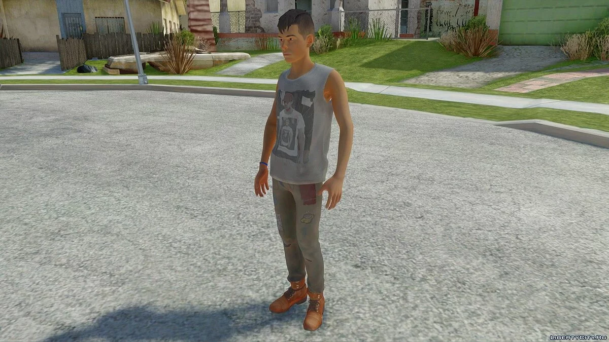 Шон Диас из Life is Strange 2 / GTA San Andreas