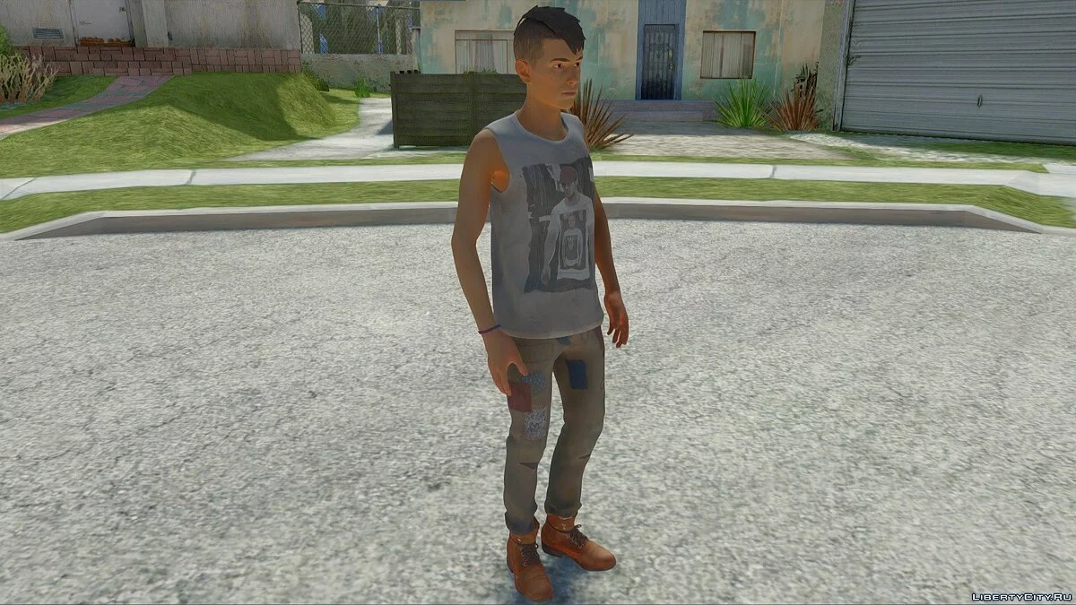 Шон Диас из Life is Strange 2 / GTA San Andreas