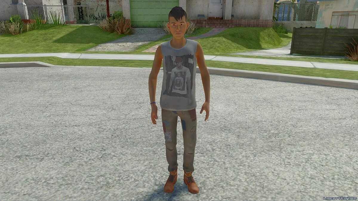 Шон Диас из Life is Strange 2 / GTA San Andreas