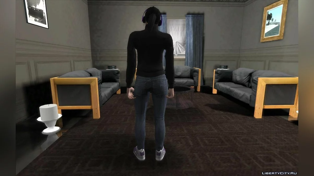 Скин девушки из GTA Online / GTA San Andreas