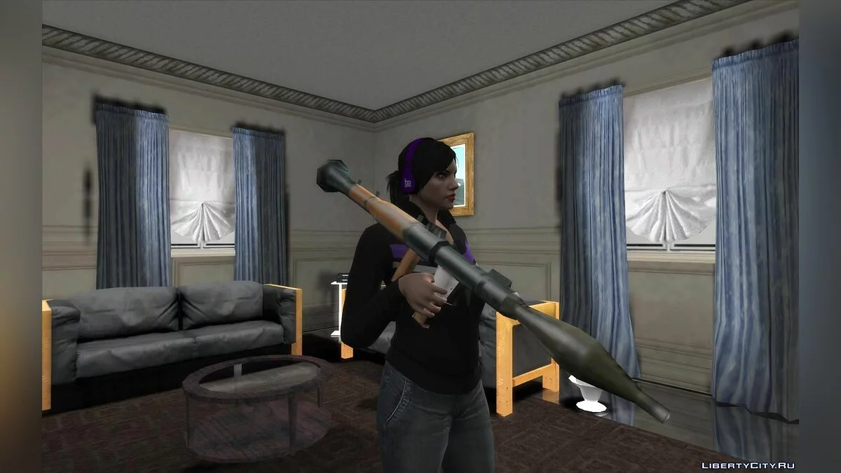 Скин девушки из GTA Online / GTA San Andreas