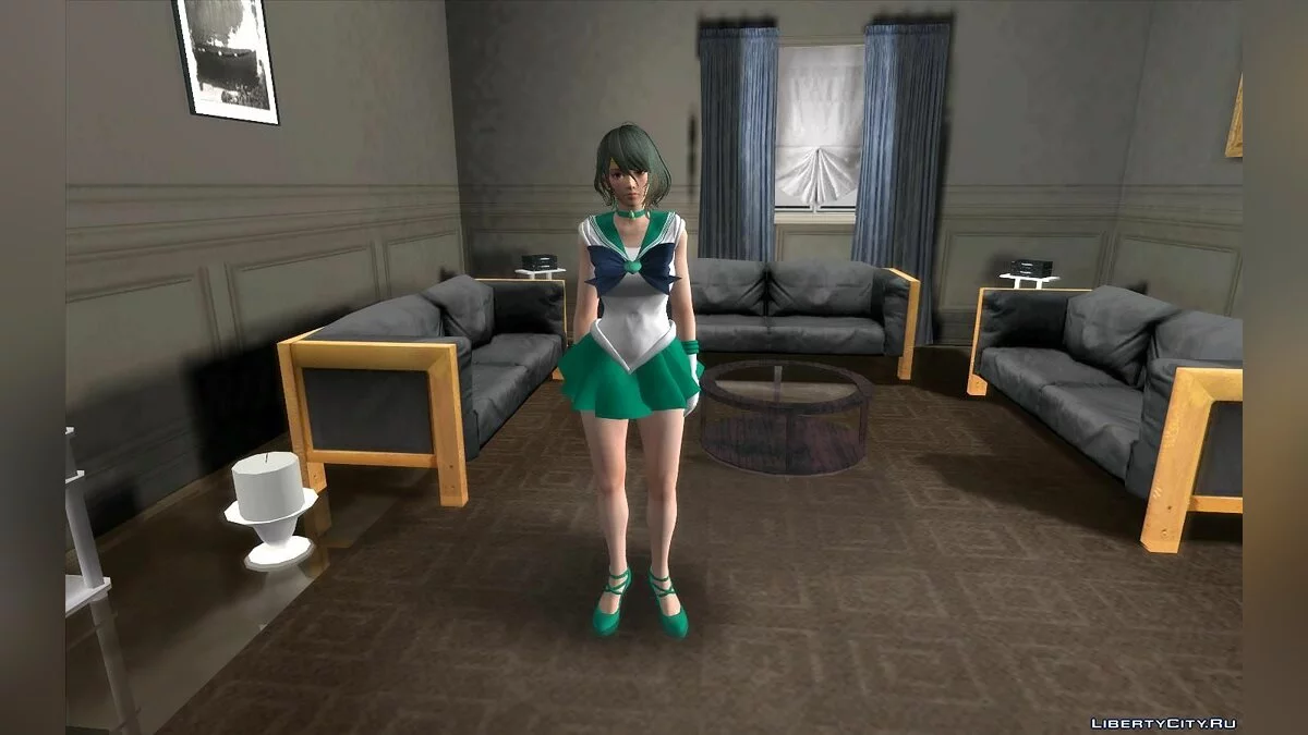 Тамаки (матрос Нептуна) из игры Dead Or Alive Xtreme Venus Vacation / GTA San Andreas