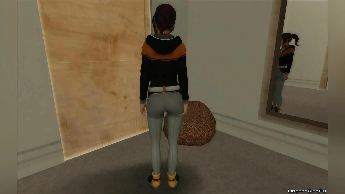 Зои Кастильо из игры Dreamfall Chapters / GTA San Andreas