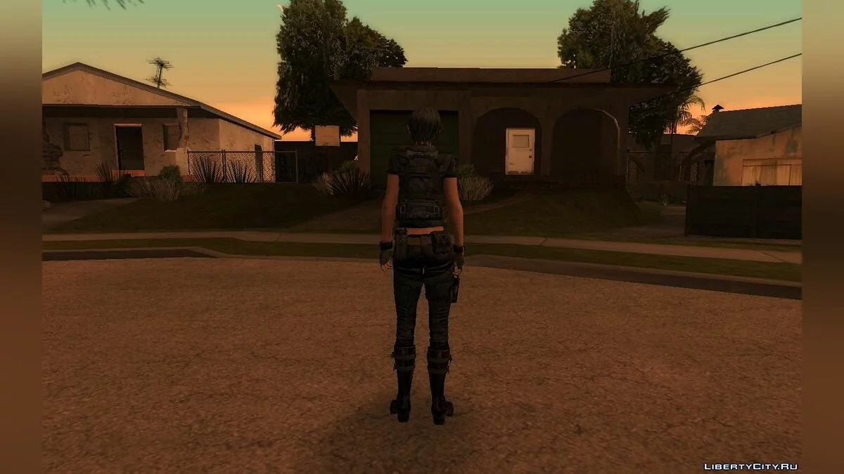 Ада Вонг из игры Resident Evil 4 / GTA San Andreas
