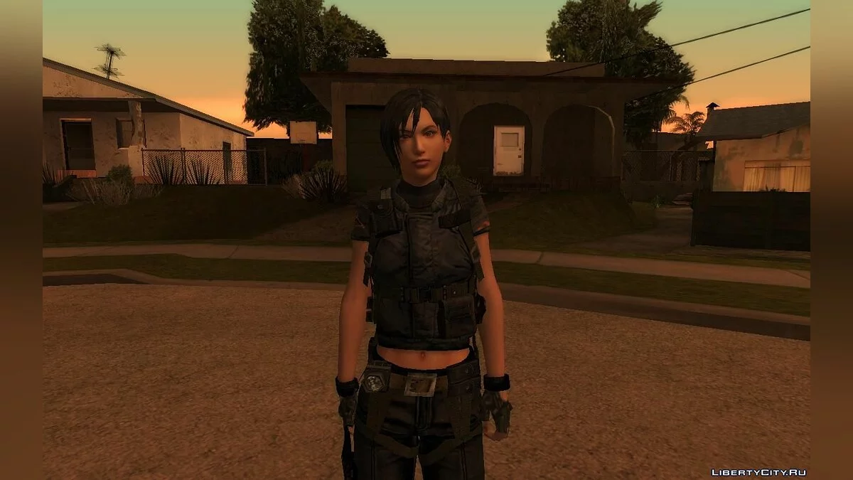 Ада Вонг из игры Resident Evil 4 / GTA San Andreas