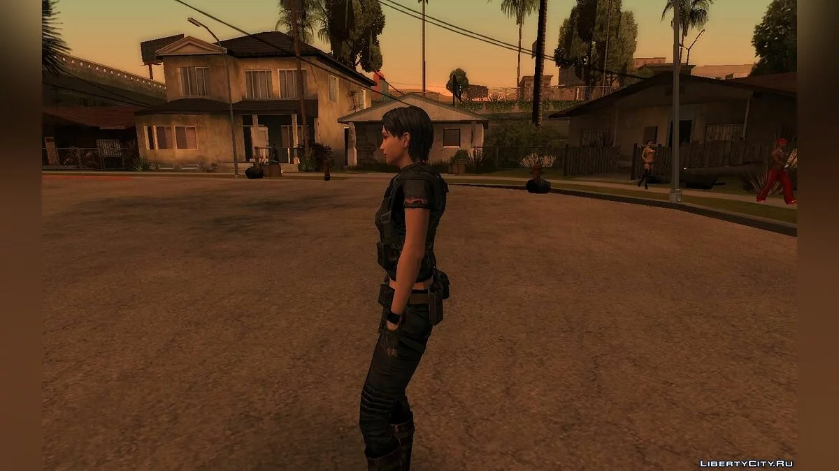 Ада Вонг из игры Resident Evil 4 / GTA San Andreas