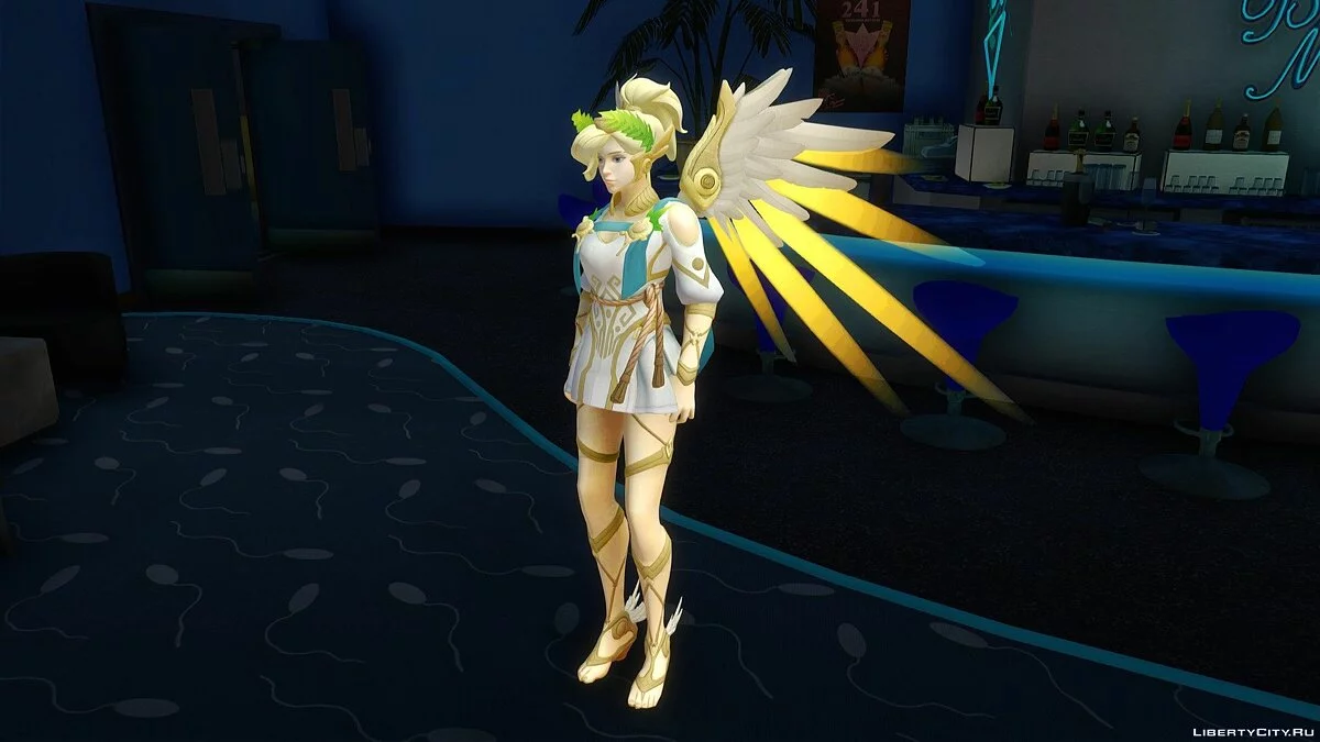 Ангел (Winged Victory) из Overwatch / GTA San Andreas