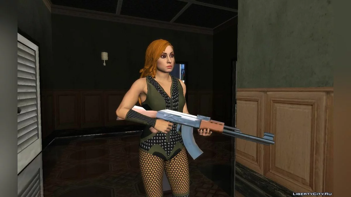 Бекки Линч из WWE / GTA San Andreas