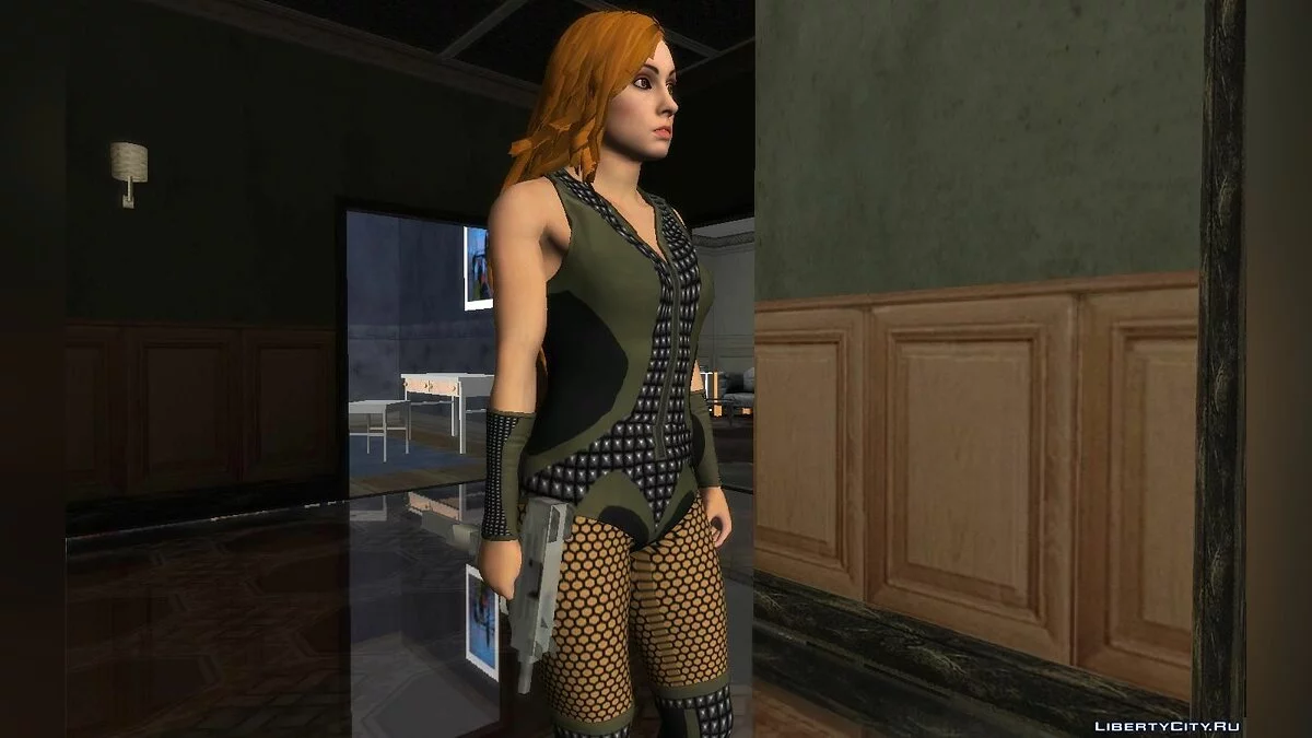 Бекки Линч из WWE / GTA San Andreas