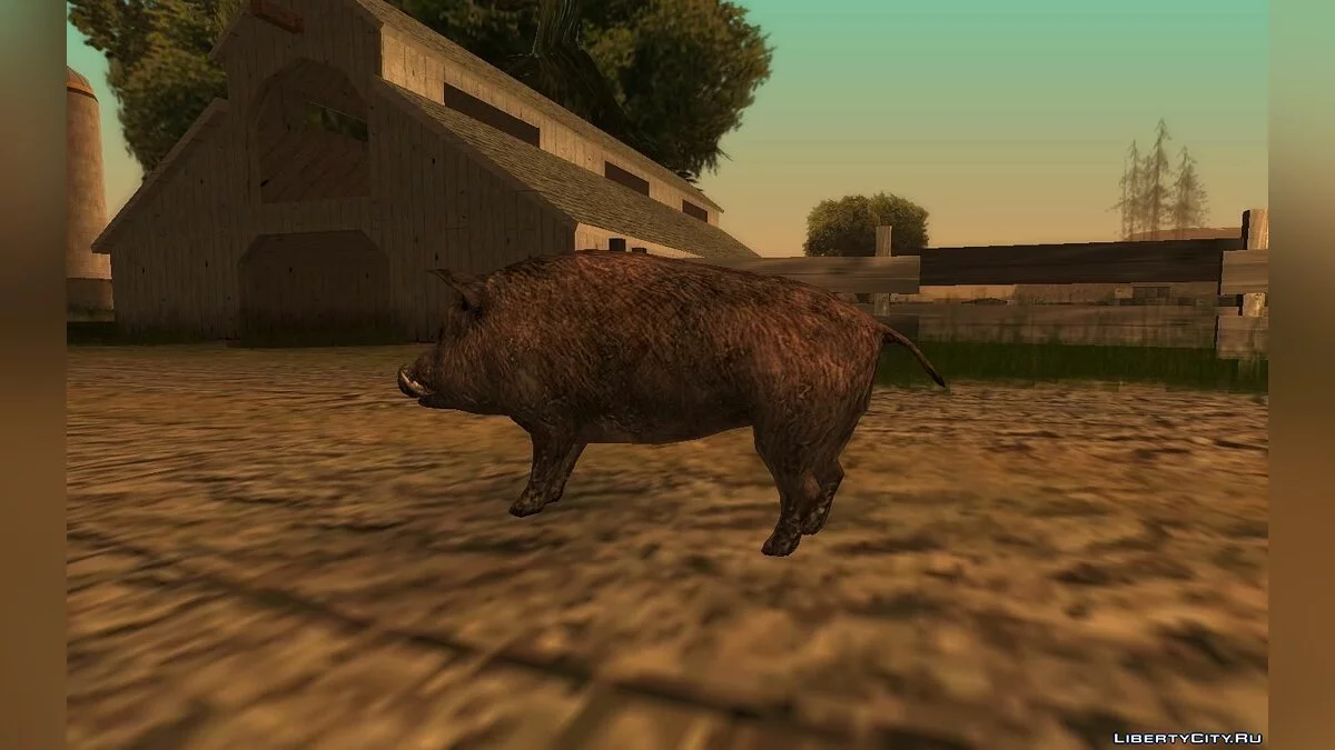 Боров (кабан) / GTA San Andreas