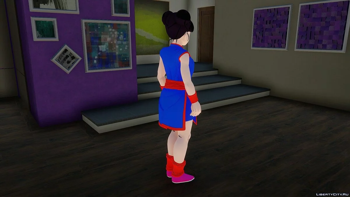 Чи-Чи из Dragon Ball Xenoverse 2 / GTA San Andreas