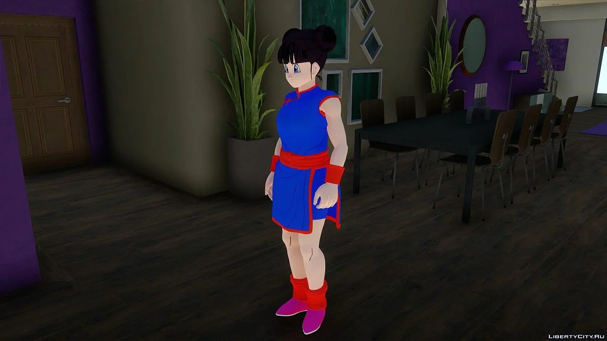 Чи-Чи из Dragon Ball Xenoverse 2 / GTA San Andreas