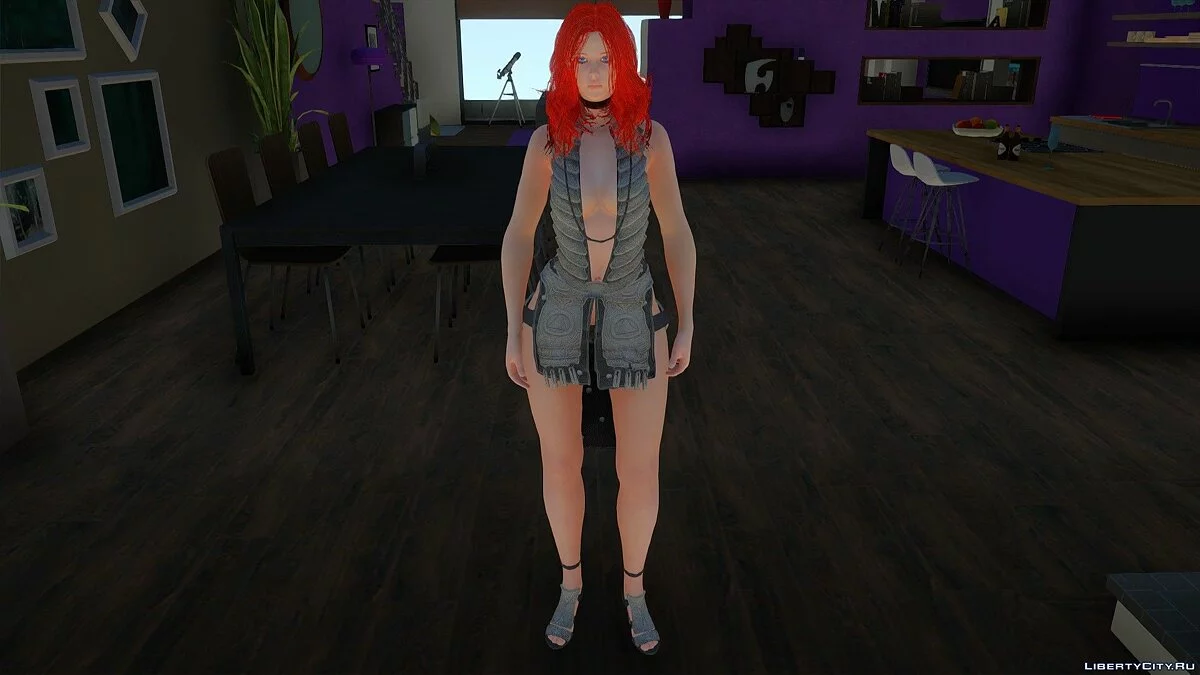 Девушка из Black Desert / GTA San Andreas