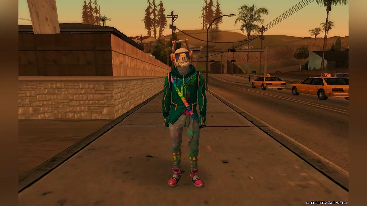 DJ Yonder (Эм Си Лама) из игры Фортнайт / GTA San Andreas