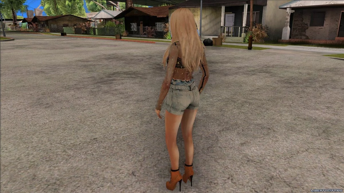 Дженнифер из Sims 4 / GTA San Andreas