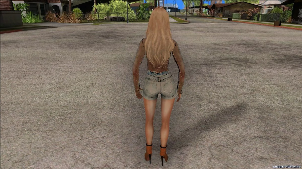 Дженнифер из Sims 4 / GTA San Andreas