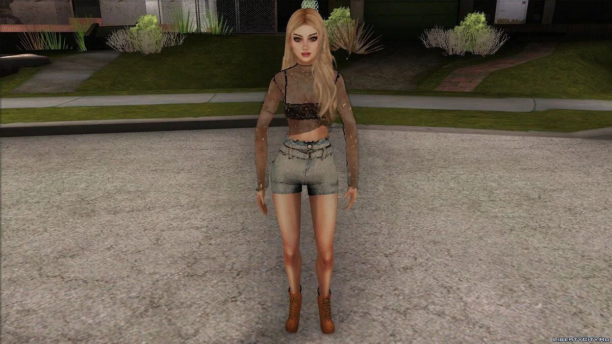 Дженнифер из Sims 4 / GTA San Andreas