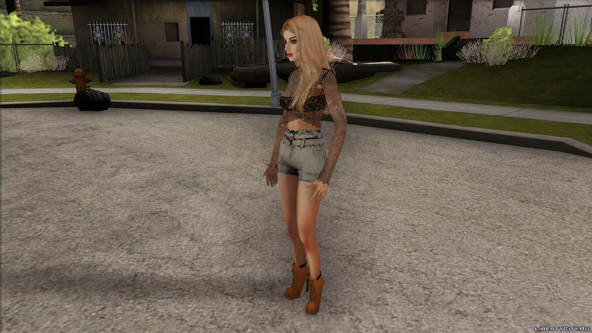 Дженнифер из Sims 4 / GTA San Andreas