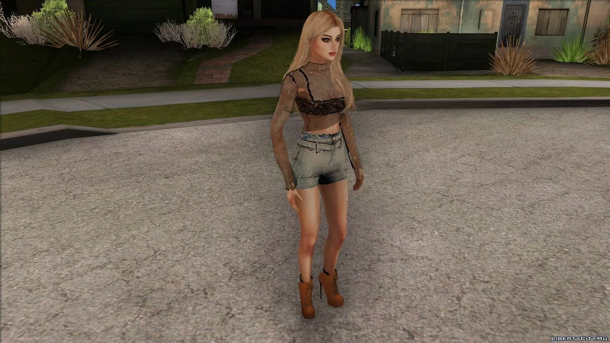 Дженнифер из Sims 4 / GTA San Andreas