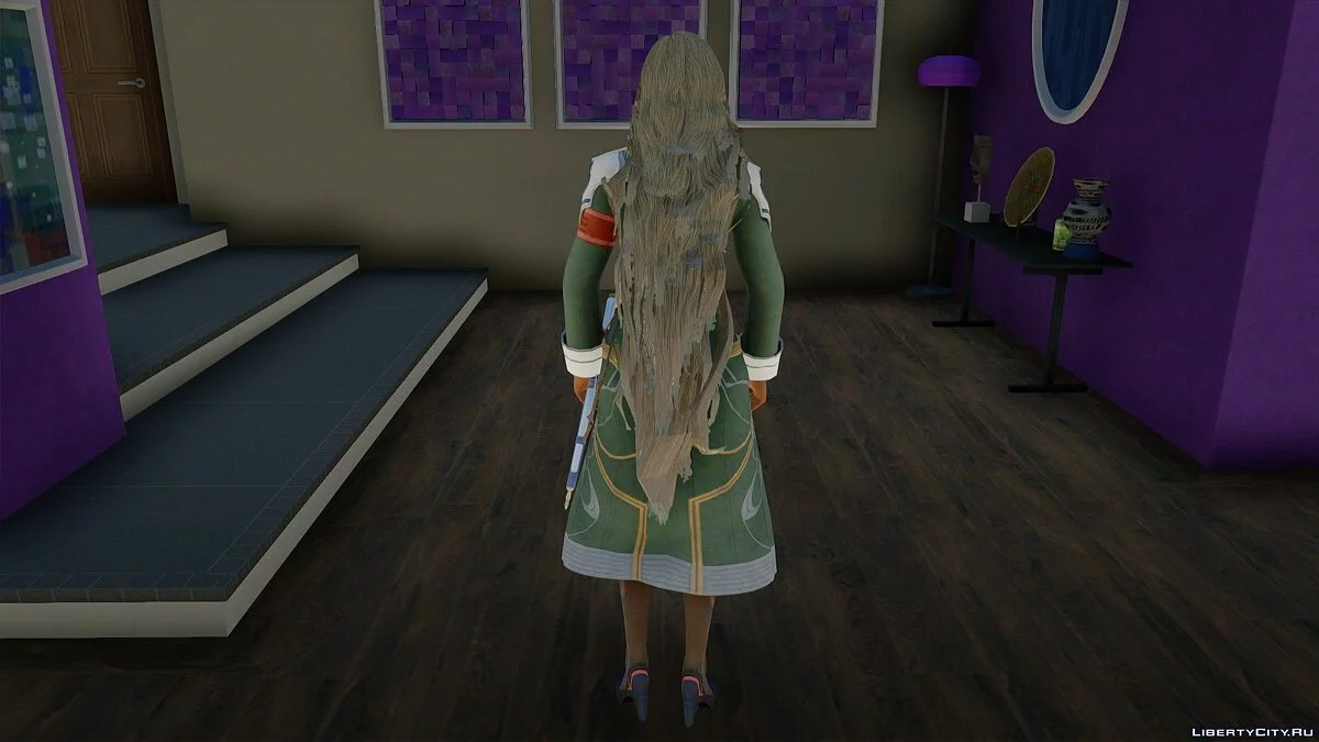 Джил Набаат из Final Fantasy XIII / GTA San Andreas