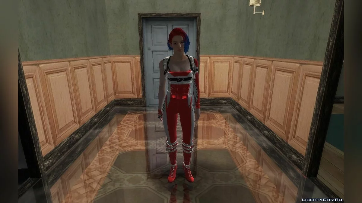 Джилл из игры Resident Evil 3 (After Hours) / GTA San Andreas