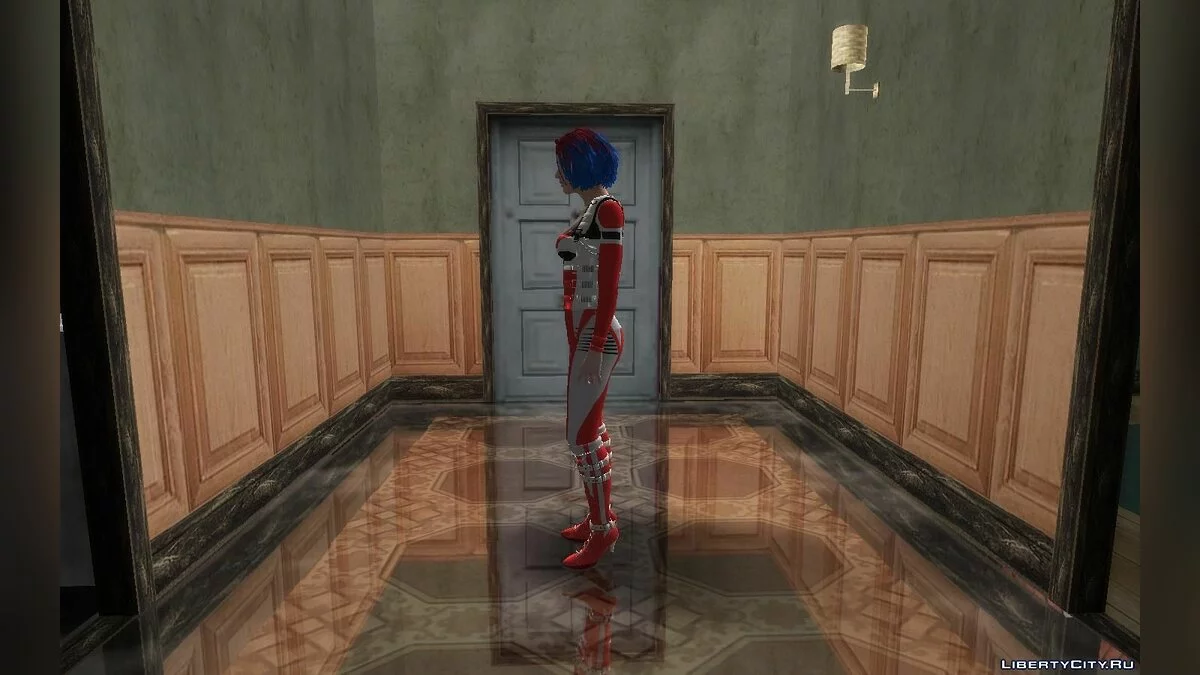 Джилл из игры Resident Evil 3 (After Hours) / GTA San Andreas