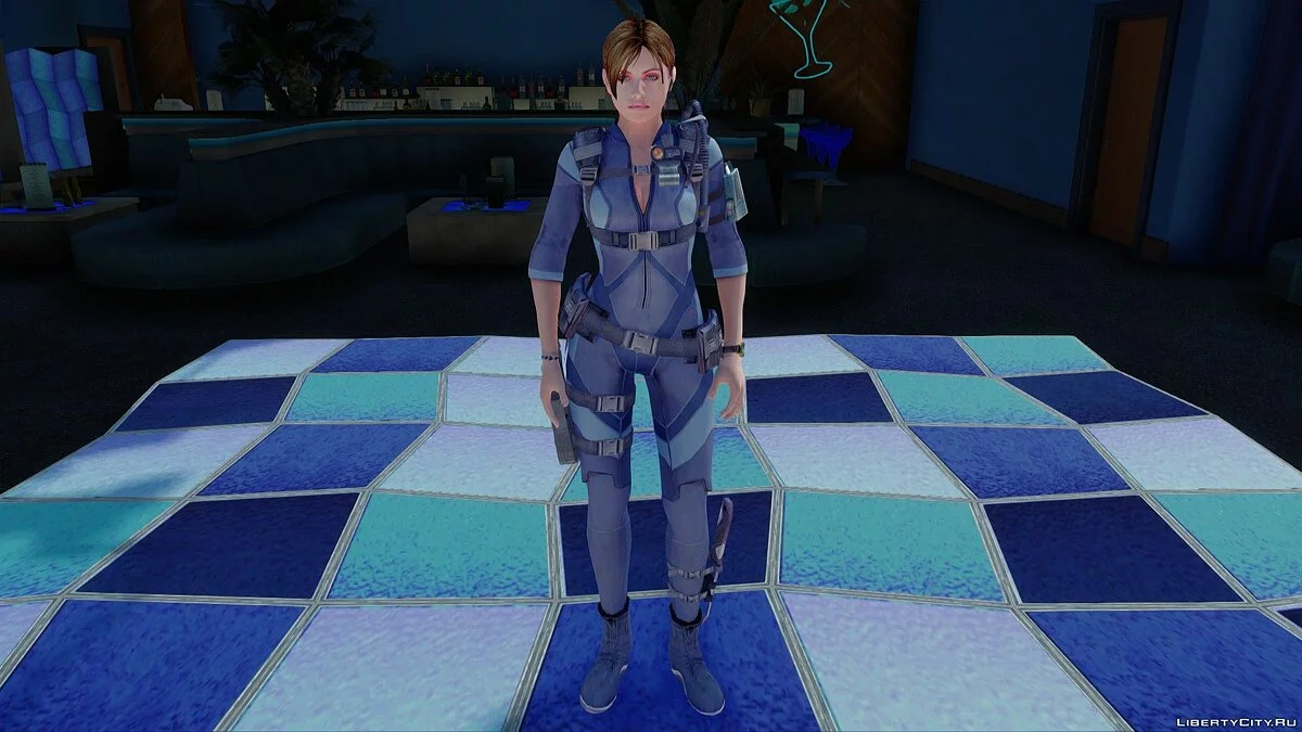 Джилл Валентайн из Resident Evil Revelation / GTA San Andreas