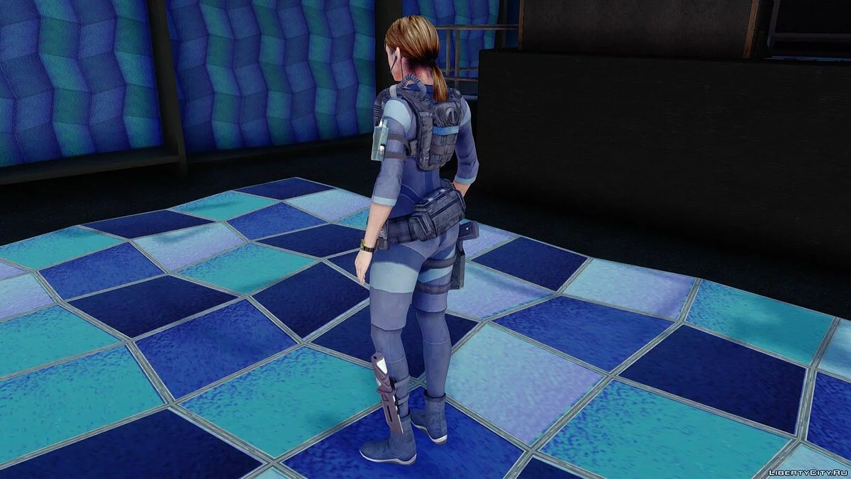 Джилл Валентайн из Resident Evil Revelation / GTA San Andreas