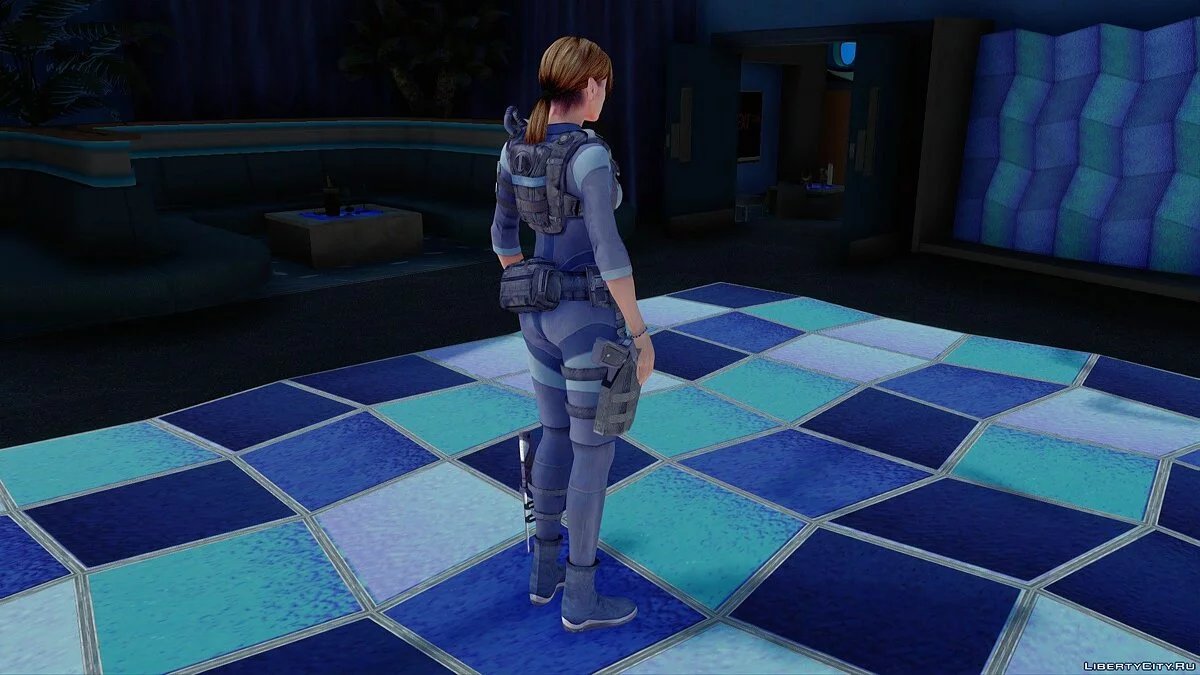 Джилл Валентайн из Resident Evil Revelation / GTA San Andreas