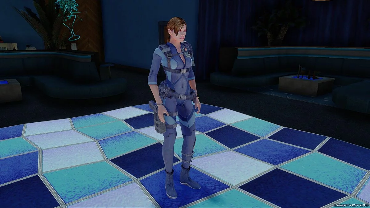 Джилл Валентайн из Resident Evil Revelation / GTA San Andreas