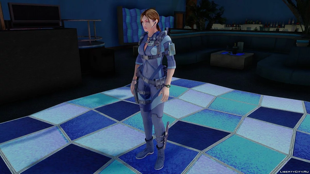 Джилл Валентайн из Resident Evil Revelation / GTA San Andreas