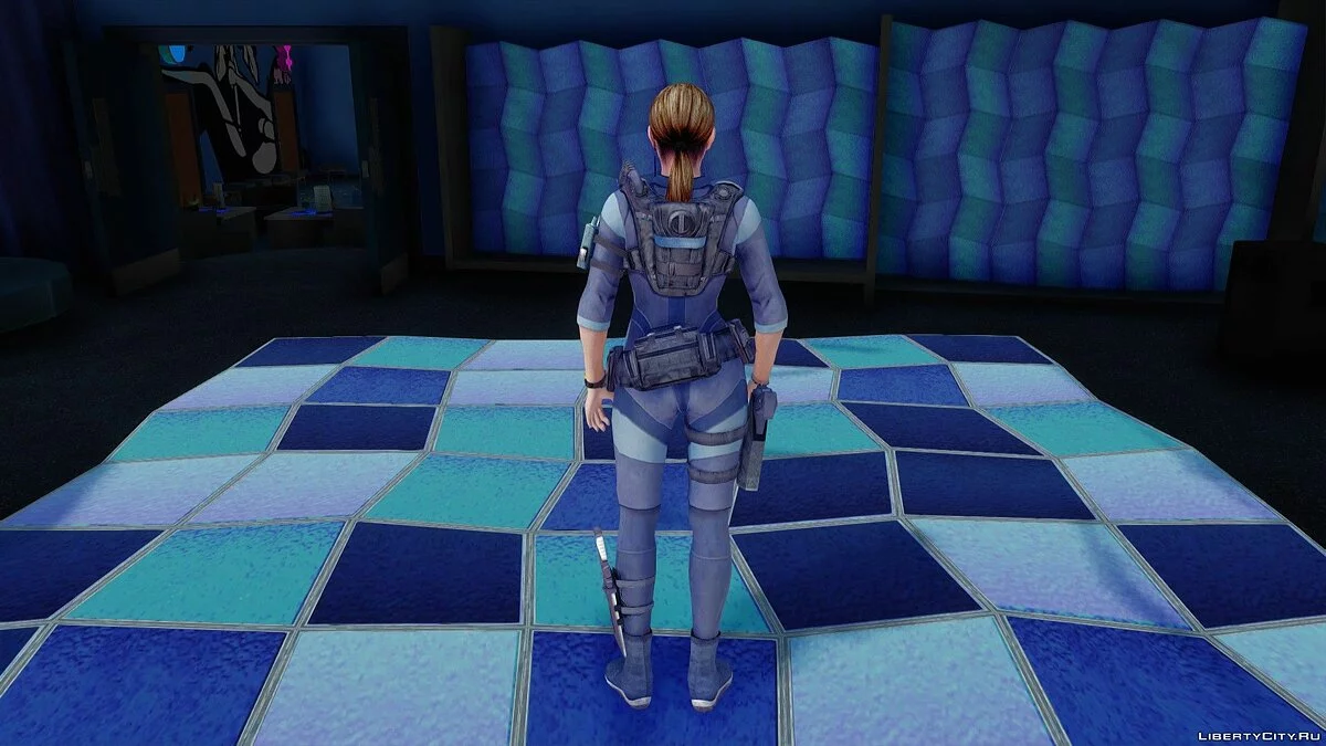 Джилл Валентайн из Resident Evil Revelation / GTA San Andreas
