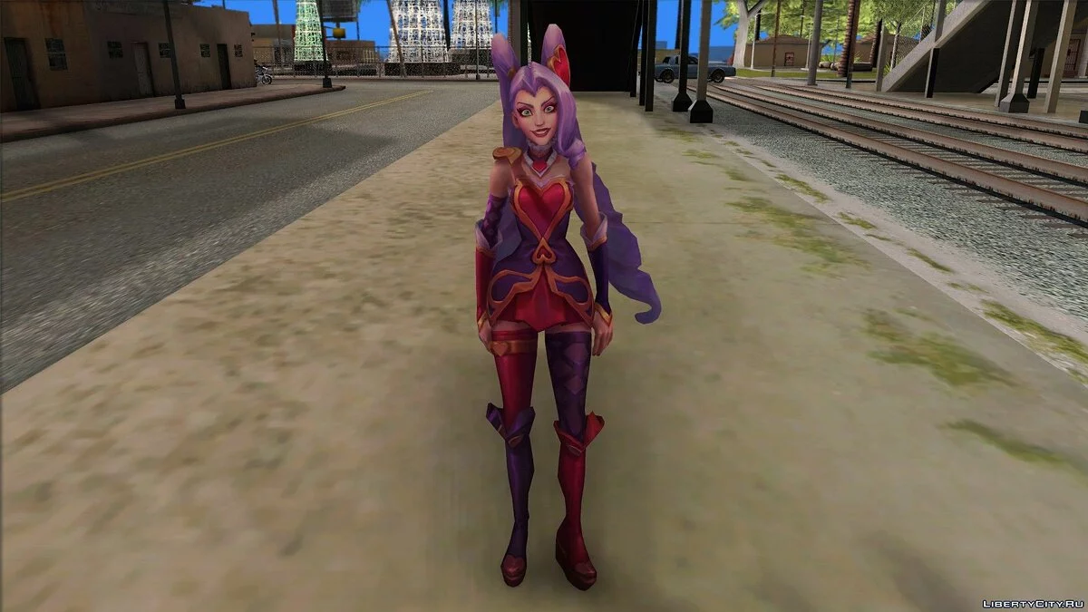 Heartseeker Jinx из League of Legends / GTA San Andreas