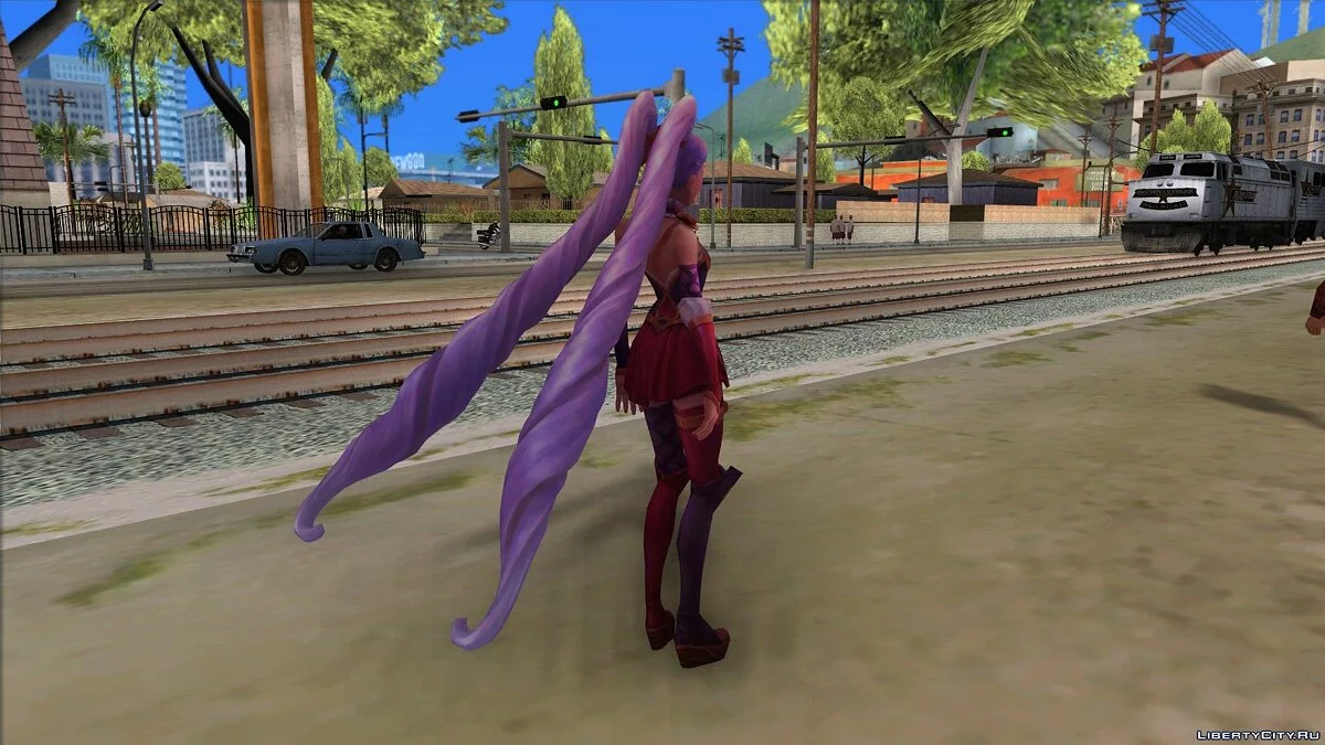Heartseeker Jinx из League of Legends / GTA San Andreas