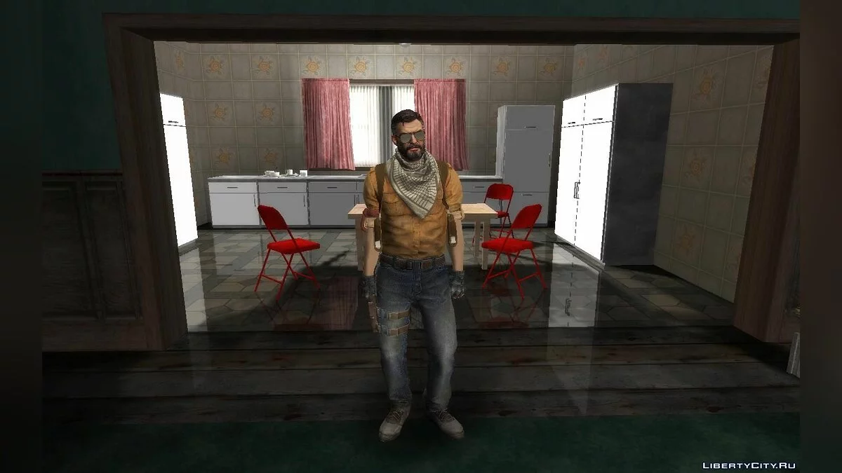 Элитное подразделение из игры CS:GO / GTA San Andreas