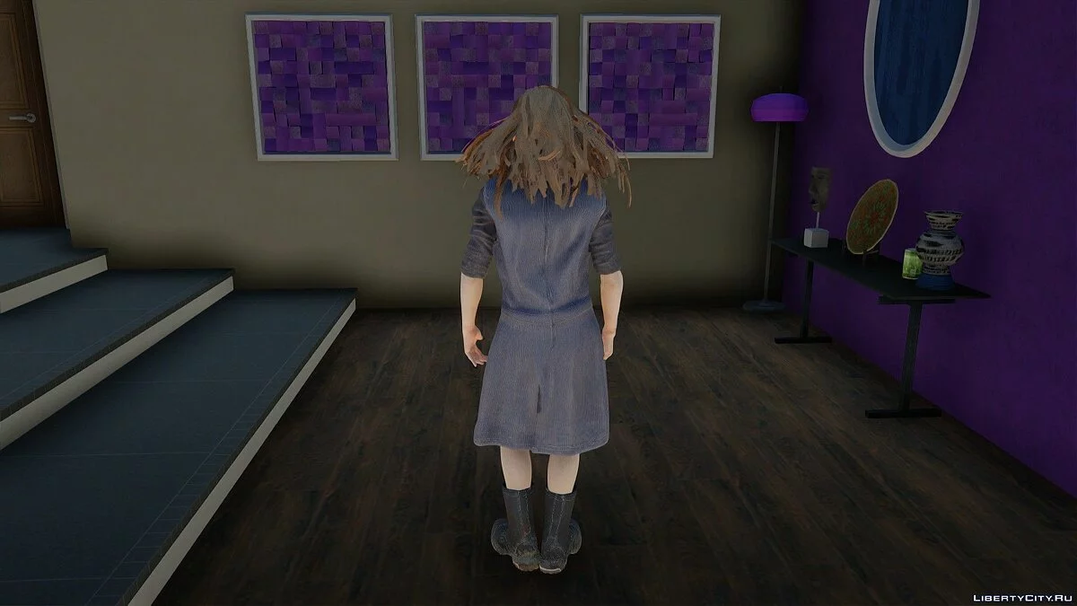 Эвелина из Resident Evil 7 / GTA San Andreas