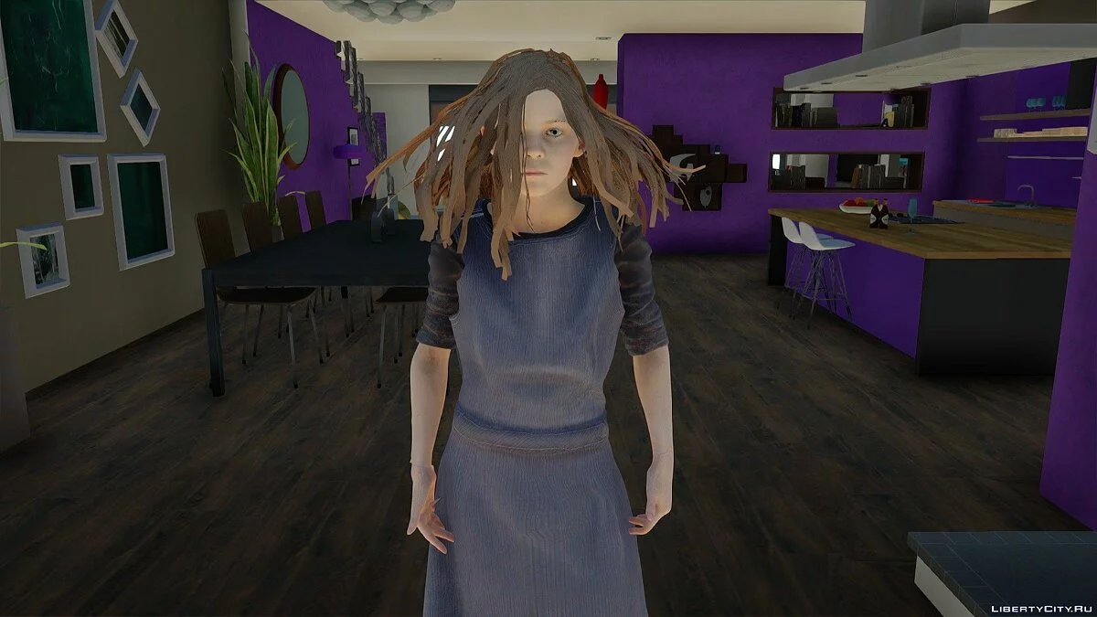 Эвелина из Resident Evil 7 / GTA San Andreas